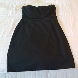 Strapless Black Dress